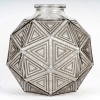 Vase « Nanking » verre blanc patiné gris de René LALIQUE | Biron 