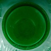 Vase "Poissons" verre vert émeraude patiné blanc de René LALIQUE 