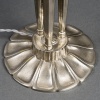 Lampe « Dahlias » verre opalescent et bronze nickelé de René LALIQUE | Biron 