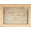 Hortense Richard (1858-1940) “Marguerite Folle” Plaque en porcelaine Exposition Universelle 1889 | Biron 