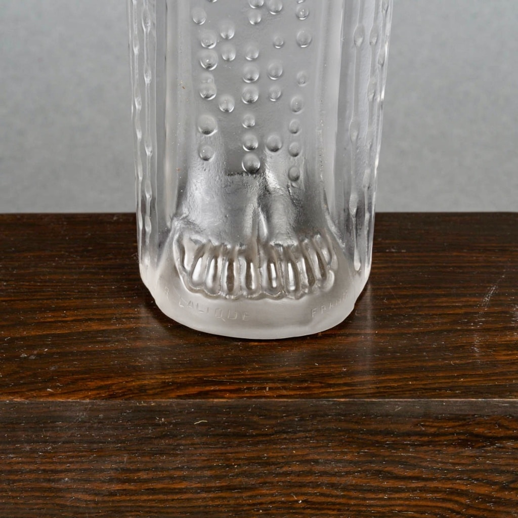 Statue "Source de la Fontaine - Mélite" verre blanc de René LALIQUE 