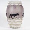 Vase « Loups » pâte de verre de Gabriel ARGY-ROUSSEAU | Biron 