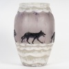 Vase « Loups » pâte de verre de Gabriel ARGY-ROUSSEAU | Biron 