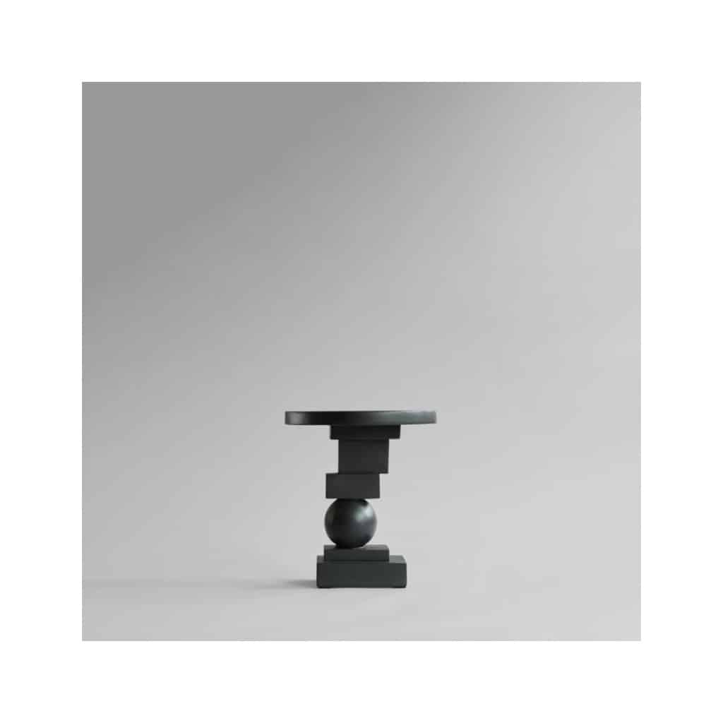 Bout de canapé, table d’appoint, model Artiste, œuvre contemporaine, XXIème siècle. | Biron 