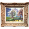 Charreton Victor Tableau Postimpressionniste Début XXè Paysage Ensoleillé Peinture Huile Signée Certificat d’authenticité | Biron 