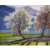 Charreton Victor Tableau Postimpressionniste Début XXè Paysage Ensoleillé Peinture Huile Signée Certificat d’authenticité | Biron 