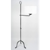 1960 Original, Paire de lampadaires en fer forgé des Ateliers Vallauris | Biron 