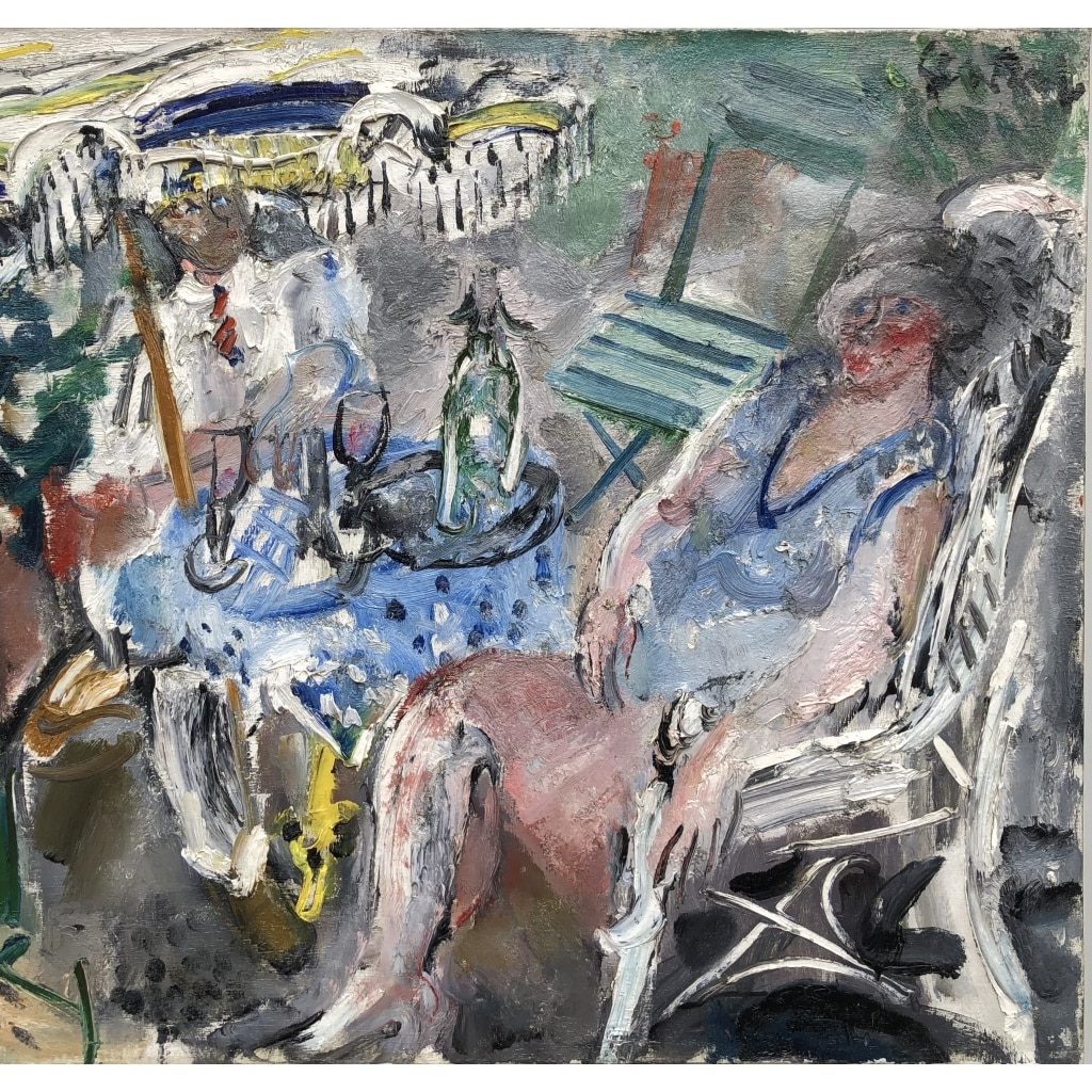 GEN PAUL Vermouth o’clock 1928 Huile sur toile signée Catalogue raisonné | Biron 