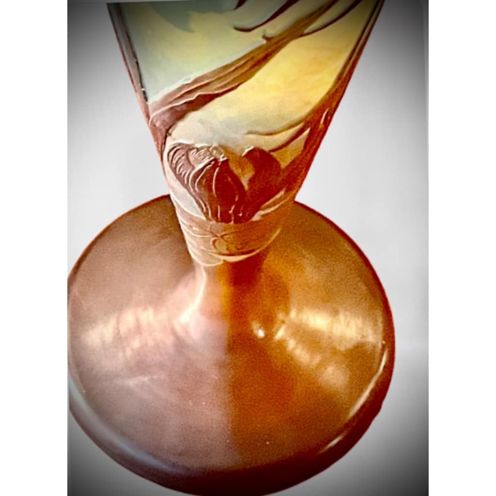 EMILE GALLÉ VASE AQUATIQUE | Biron 