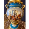 Paire de lampes en porcelaine de paris | Biron 