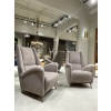 Paire de fauteuils du designer italien GIO PONTI 