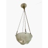 Suspension « Dahlias » verre blanc de René LALIQUE | Biron 