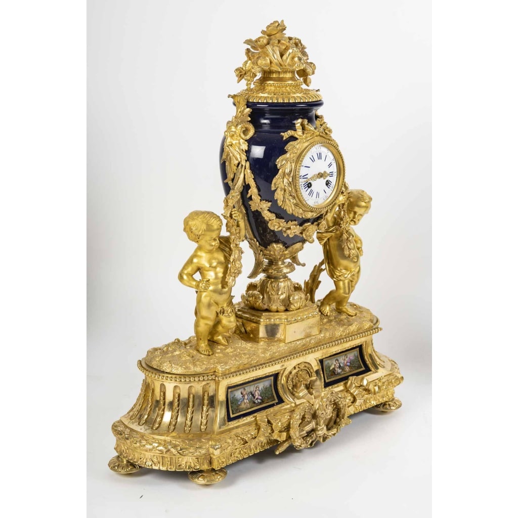 Garniture De Cheminée Napoléon III – XIXe Siècle | Biron 
