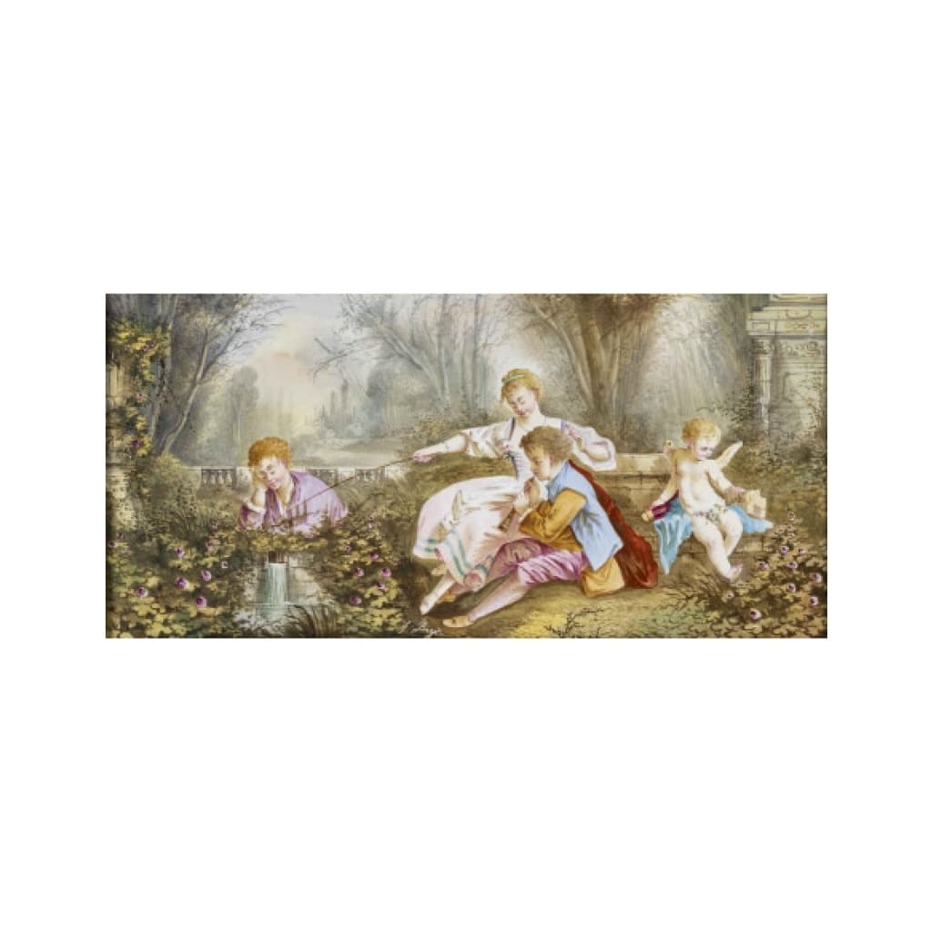 Porcelain Painting From XIX1st Century | Biron