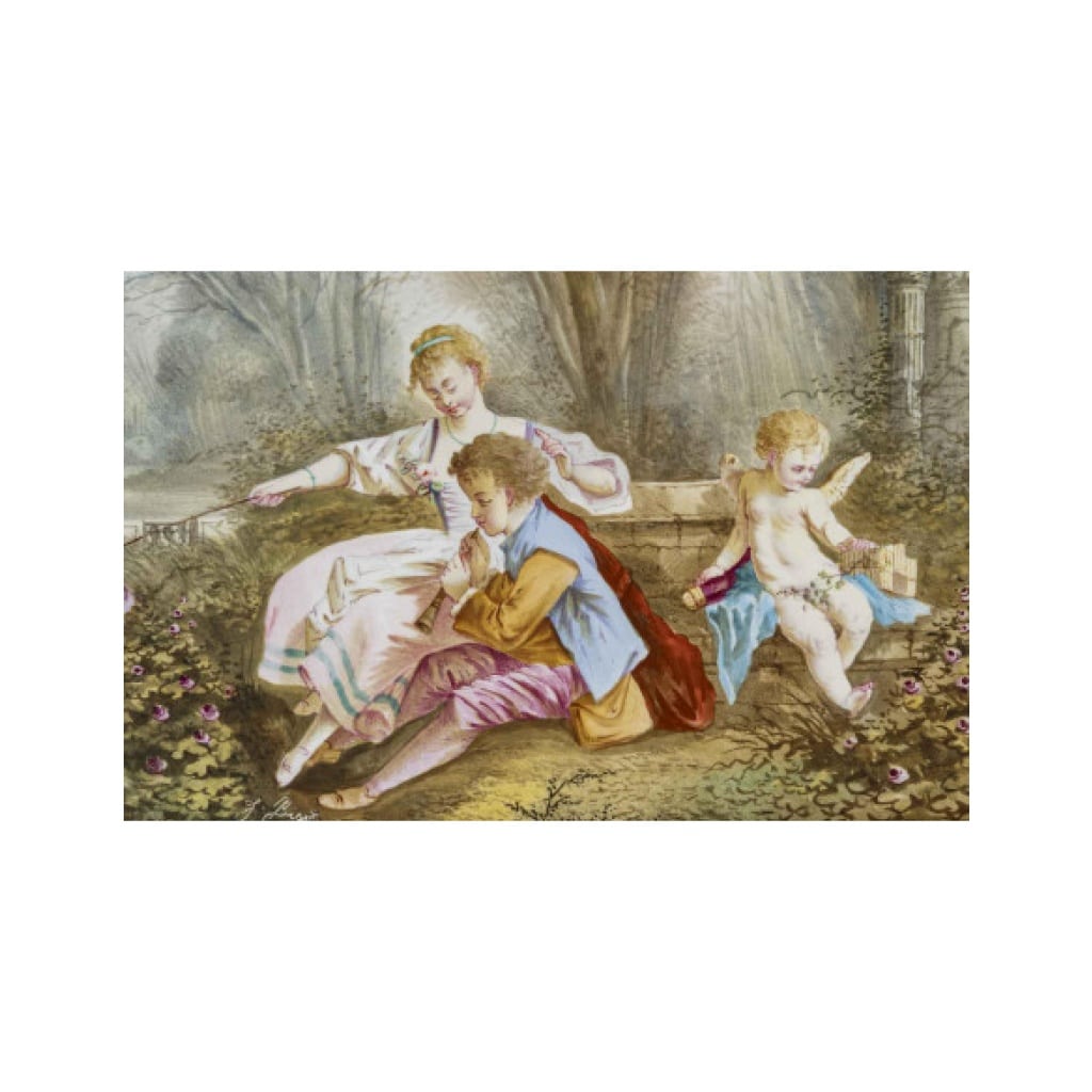 Porcelain Painting From XIX1st Century | Biron