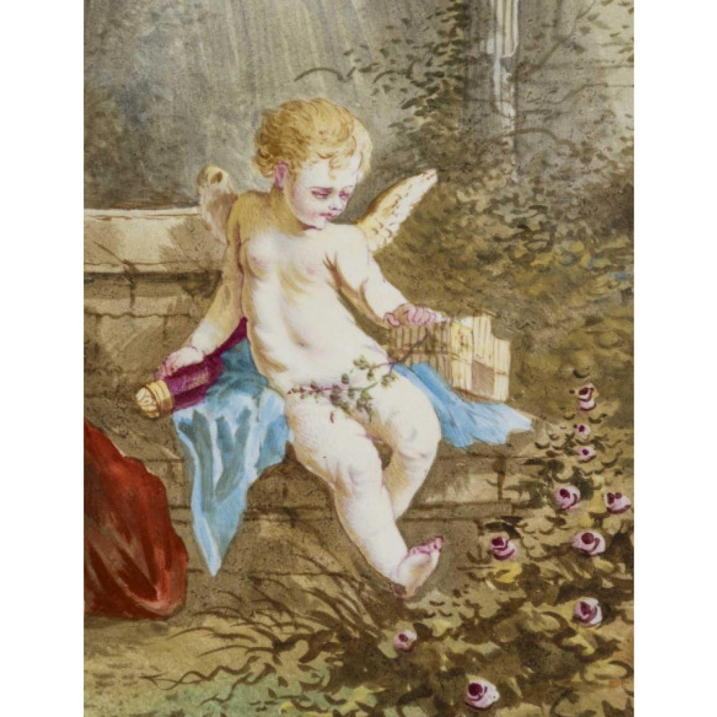 Porcelain Painting From XIX1st Century | Biron