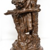 Sculpture – Jeune Fille à La Gerbe De Blé , Mathurin Moreau (1822-1912) – Bronze | Biron 
