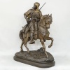 Cavalier Arabe En Retour De Chasse , Alfred Barye (1839-1882) Et Émile Guillemin (1841-1907) | Biron 