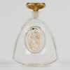 Flacon « La Sirène » verre blanc patiné sépia de René LALIQUE pour Burmann | Biron 