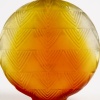 Paire de Flacons « Vers le Jour » verre ambre dégradé de René LALIQUE pour Worth | Biron 