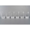Suite de 6 Gobelets Verres « Reims » cristal | Biron 