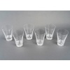 Suite de 6 Gobelets Verres « Reims » cristal | Biron 