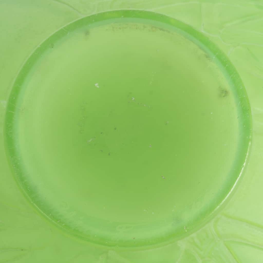 Vase « Druide » verre vert jade de René LALIQUE | Biron 