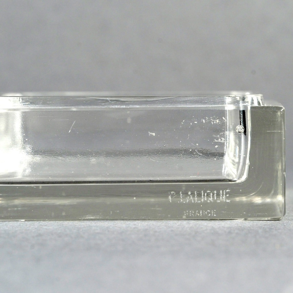 Boîte « Abduhla » verre blanc de René LALIQUE | Biron 