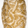 Vase « Ronces » verre blanc patiné sépia de René LALIQUE | Biron 