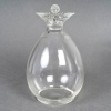 Carafe et Paire de Brocs « Fleur » verre blanc de René LALIQUE | Biron 