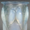 Vase « Ceylan » verre opalescent patiné bleu de René LALIQUE | Biron 