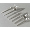 Ménagère Art Deco Moderniste « Charnière » inox de HERMES Paris – 91 Pièces | Biron 