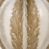 Vase » Chardons » verre blanc patiné sépia de René LALIQUE | Biron 