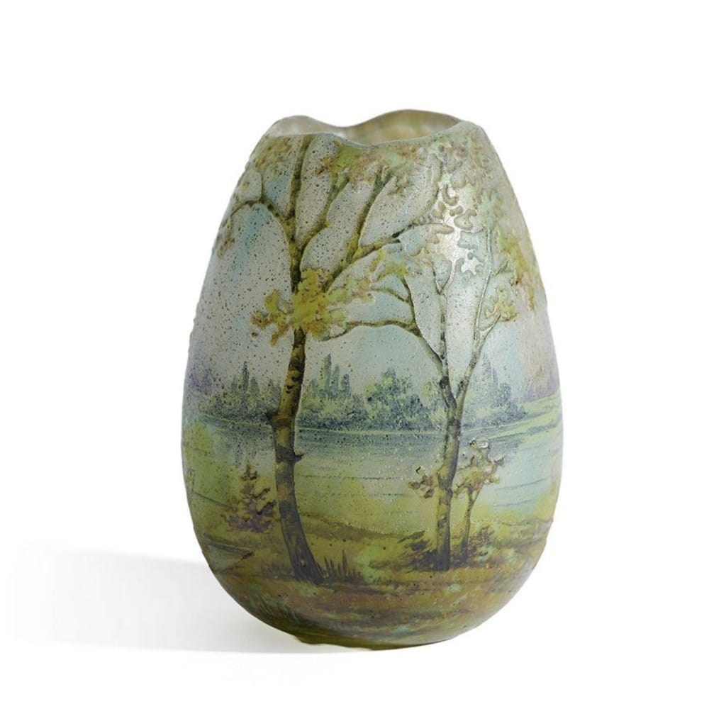 DAUM Vase Paysage | Biron 
