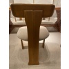 Série de 6 chaises en noyer et velours mohair de Mario MARENCO | Biron 