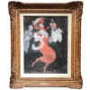 GRÜN Jules Alexandre Etude préparatoire de la maquette pour l’Affiche du Bal Tabarin (1904) | Biron 