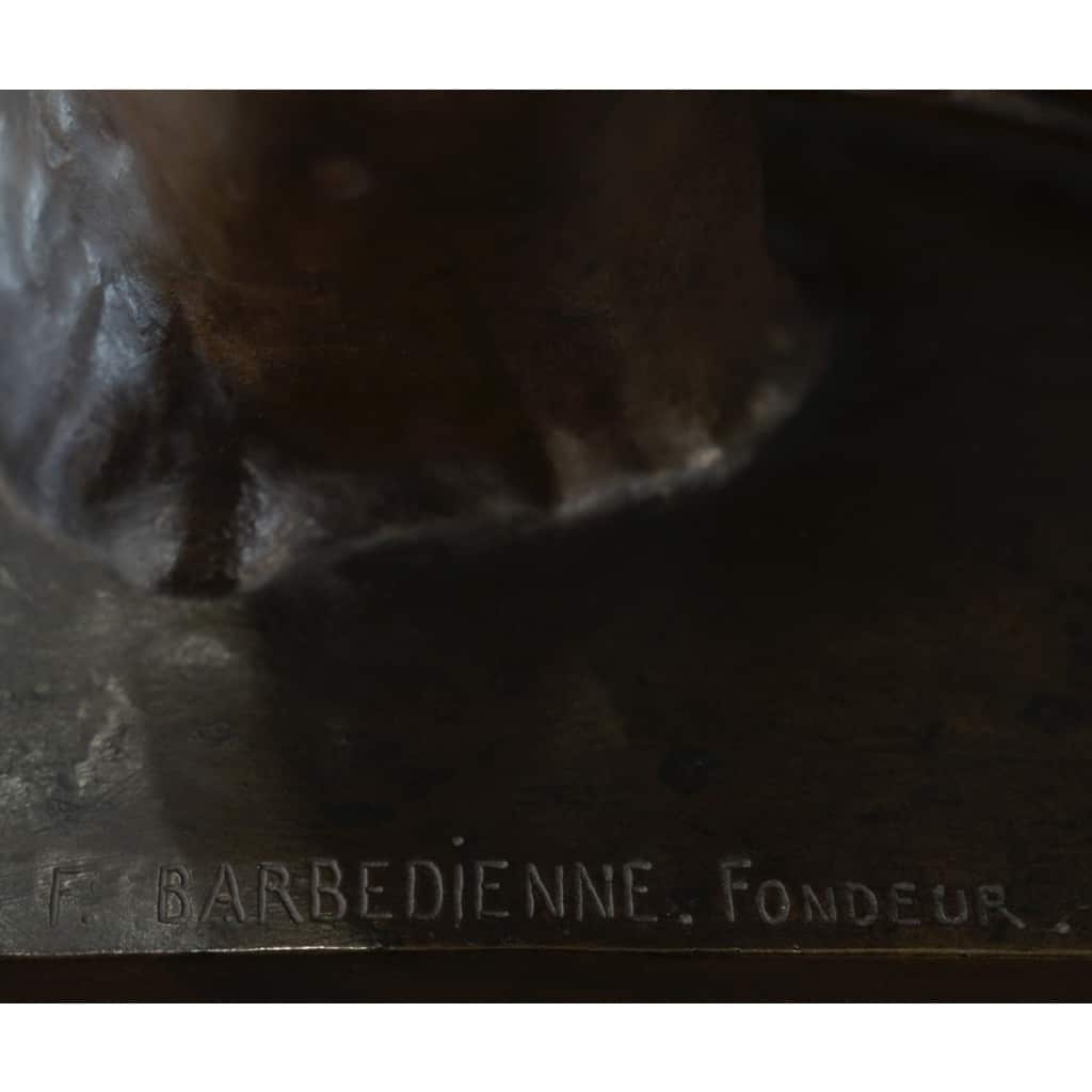 Sculpture – Diane De Gabies , Ferdinand Barbedienne Fondeur – Bronze | Biron 