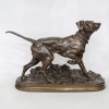 Sculpture – Chien Braque « Marly » , Pierre – Jules Mêne (1810-1879) – Bronze | Biron 