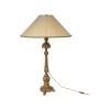 Lampe en bois sculpté, ancien bougeoir, XIXème siècle, époque Napoléon III. | Biron 