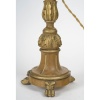 Lampe en bois sculpté, ancien bougeoir, XIXème siècle, époque Napoléon III. | Biron 