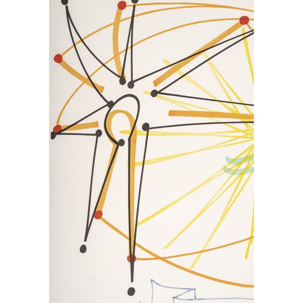 Lithograph by Raymond MORETTI and Jean COCTEAU | Biron