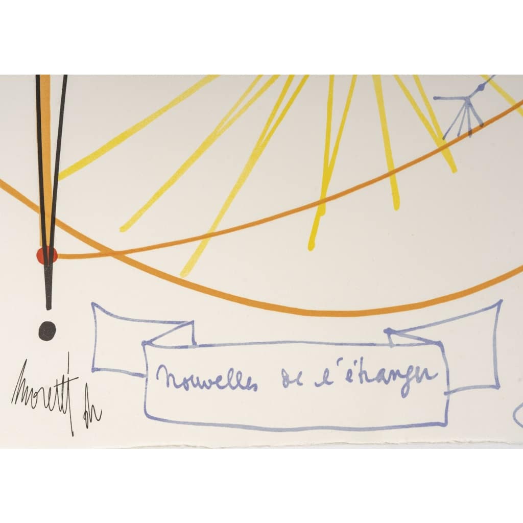 Lithograph by Raymond MORETTI and Jean COCTEAU | Biron