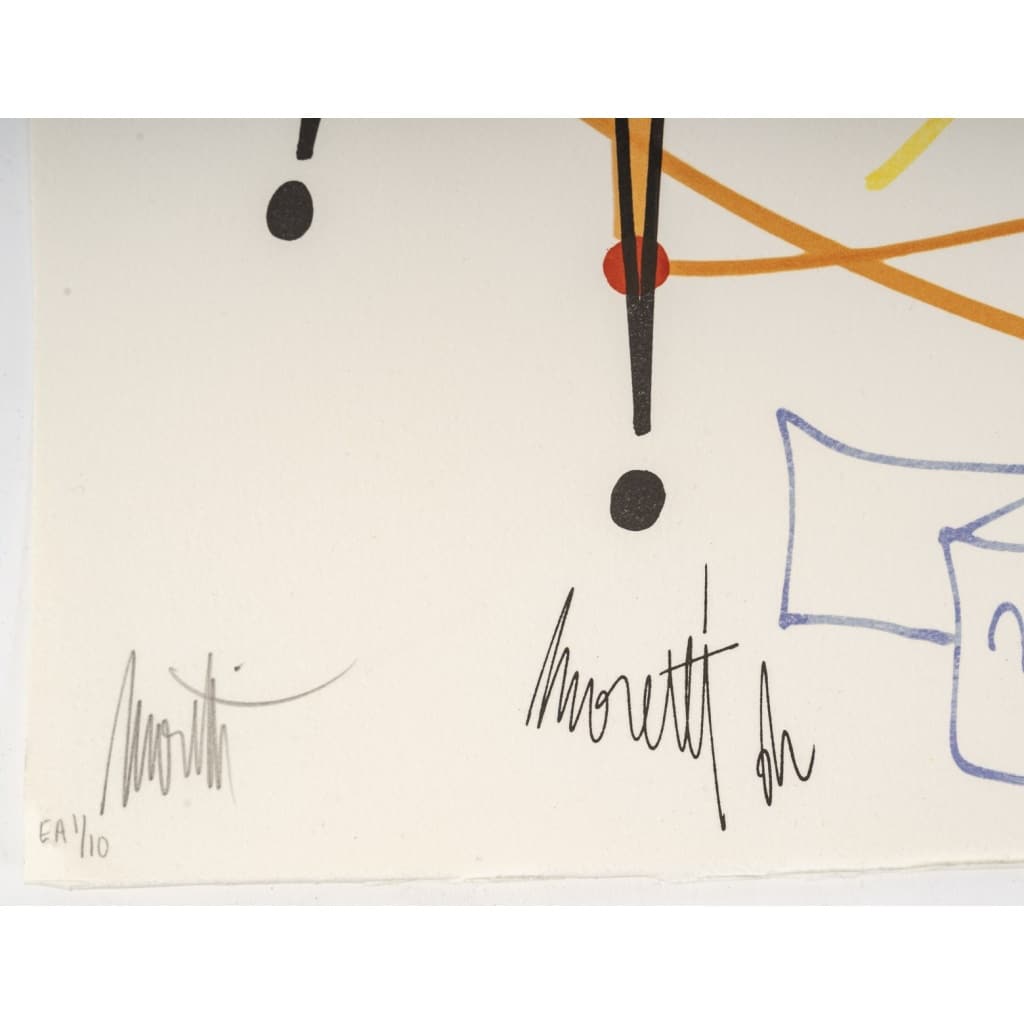Lithograph by Raymond MORETTI and Jean COCTEAU | Biron