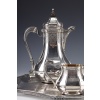 A. AUCOC – Service THE/CAFE 6 pieces argent XIXè | Biron 