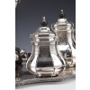 A. AUCOC – Service THE/CAFE 6 pieces argent XIXè | Biron 