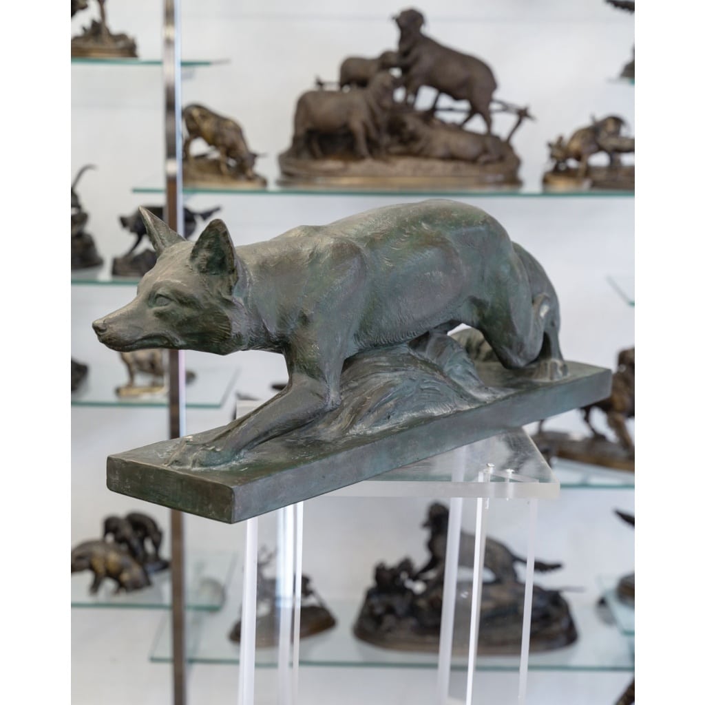Sculpture – Le Renard , Henri Bargas – Terre Cuite | Biron 