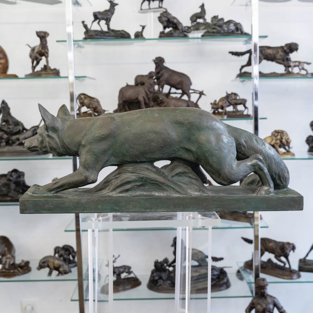 Sculpture – Le Renard , Henri Bargas – Terre Cuite | Biron 