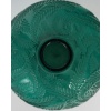 1923 – René lalique Vase « Palmes » Teinté vert . | Biron 