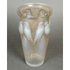 Vase « Ceylan » verre opalescent patiné sépia de René LALIQUE | Biron 