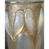Vase « Ceylan » verre opalescent patiné sépia de René LALIQUE | Biron 